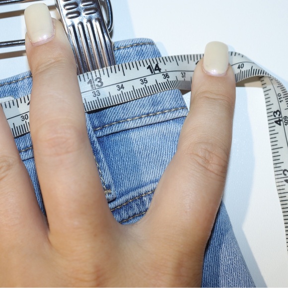 MISS ME - WOMENS HIGH-RISE FLARE JEANS Plain with stretch - Picture 12 of 16